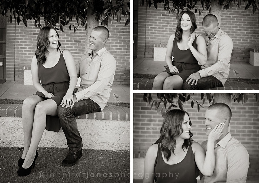 engagement photo session (Jennifer Jones Photography)