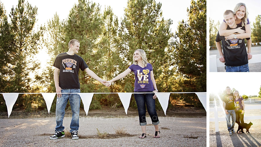 country engagement photo session