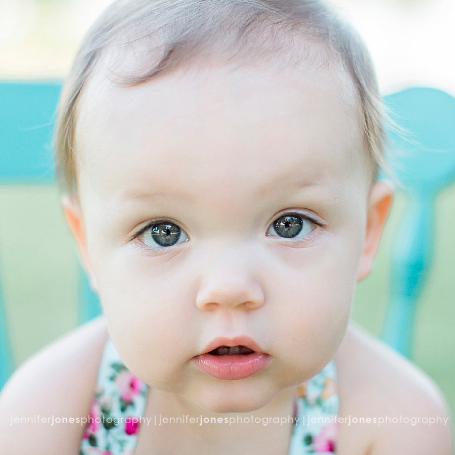 Sienna's Cake Smash Session Arizona Family Photographer