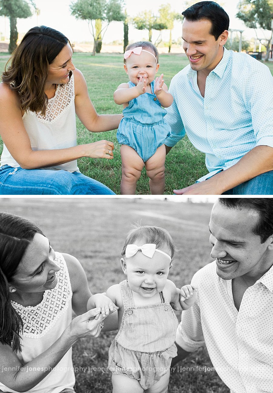 Sienna's Cake Smash Session Arizona Family Photographer